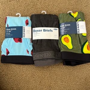 NWT Old Navy lot of 3 Boxer Briefs